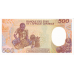 P8d Congo Republic - 500 Francs Year 1991